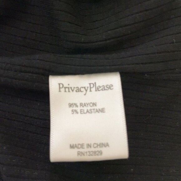 2 for $30 REVOLVE PRIVACY PLEASE Xenia Black Lace-Up Bodysuit - Picture 10 of 13